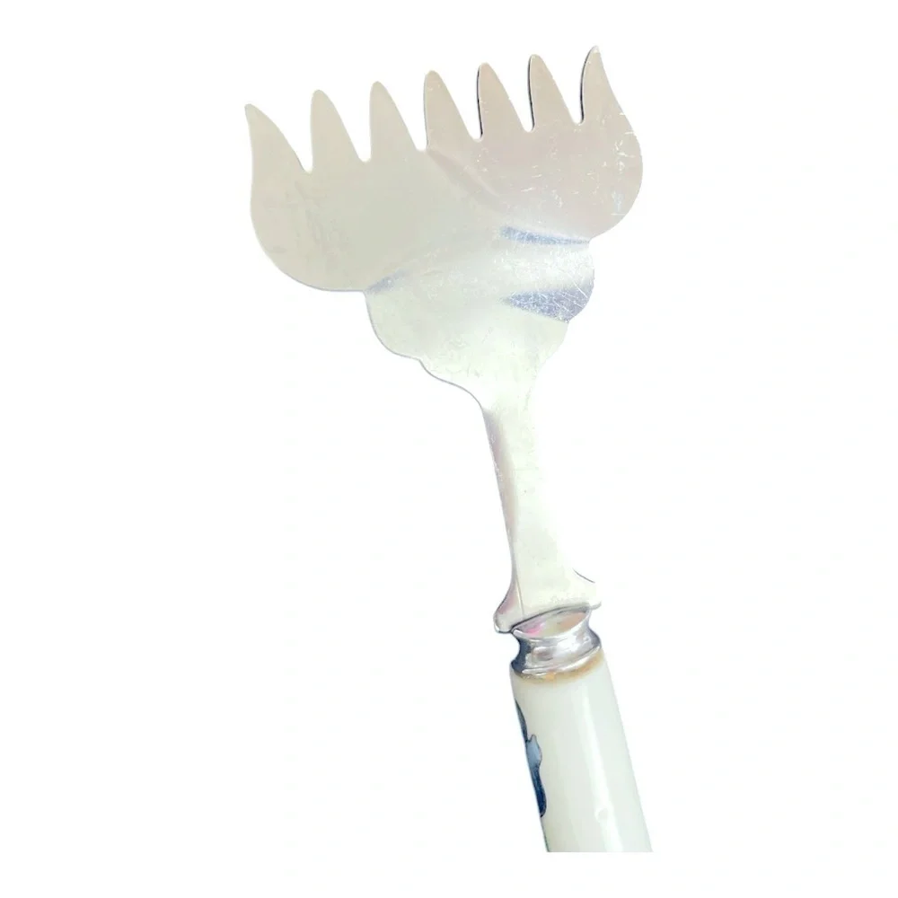 House of Prill POPPY Porcelain Handled Serving Fork 7 3/4